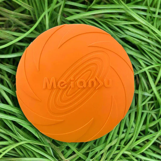 Frisbee Chien - FlyingDiscToys™ - Orange - Monchienmoncoeur