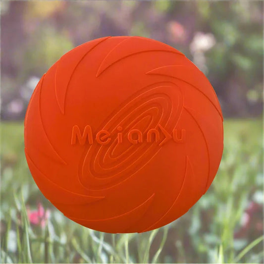 Frisbee Chien - FlyingDiscToys™ - Rouge - Monchienmoncoeur