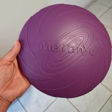 Frisbee Chien - FlyingDiscToys™ - Violet - Monchienmoncoeur
