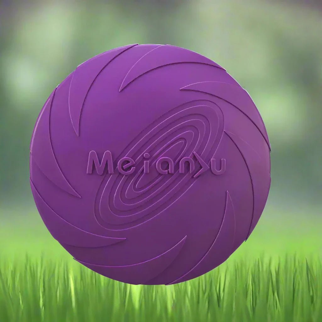 Frisbee Chien - FlyingDiscToys™ - Violet - Monchienmoncoeur