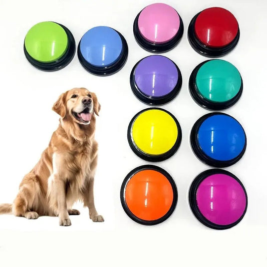 Jouet Interactif pour Chien - ChienParlant™ - Ensemble Multicolore - Monchienmoncoeur