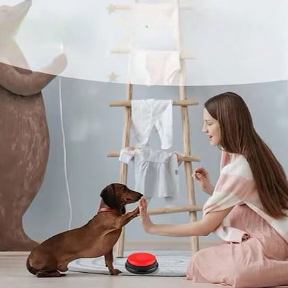 Jouet Interactif pour Chien - ChienParlant™ - Rouge - Monchienmoncoeur